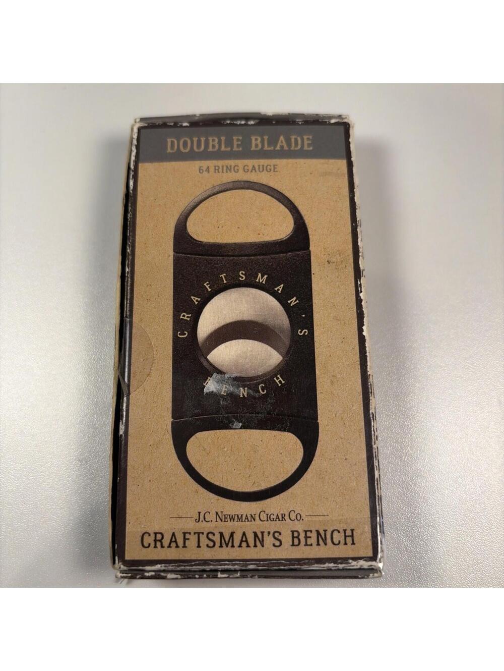 Craftsman's Bench Double Blade Cigar Cutter 64 Ring Gauge